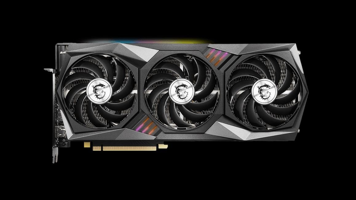 MSI Gaming X Trio GPU Fans keep Temperature low